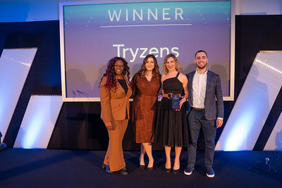 Image: Celebrating success as Digital Agency of the Year – Tryzens